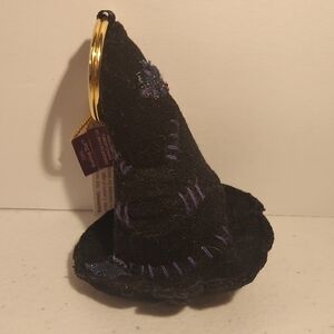 Harry Potter Black & Purple Sorting Hat Keychain By Warner Brothers & Gund